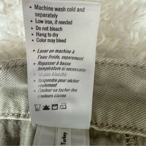 Paige Dion Flare Leg Utility Cargo Jeans in Vintage Warm Sand Size 32 X 30 READ - Picture 12 of 15